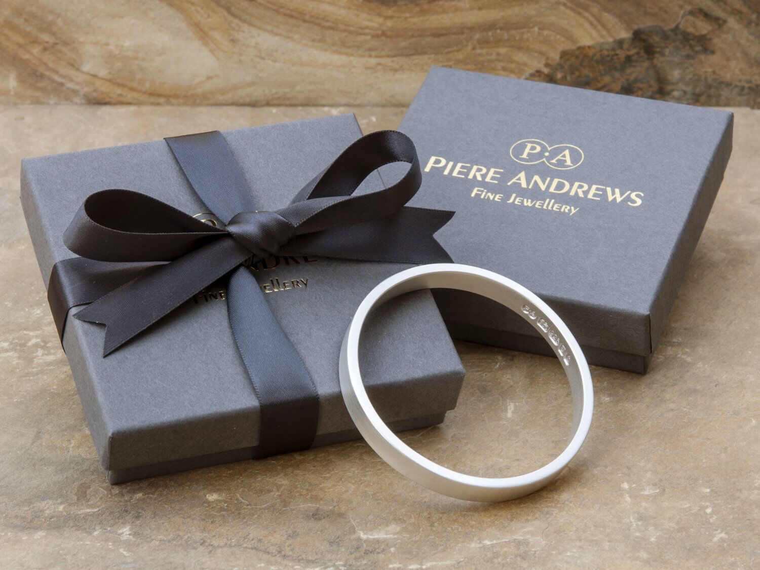 Zennor 8 Chunky Solid Sterling Silver Bangle Inside Hallmarks 3 Zennor 8 Chunky Solid Sterling Silver Bangle Inside Hallmarks - Image 3