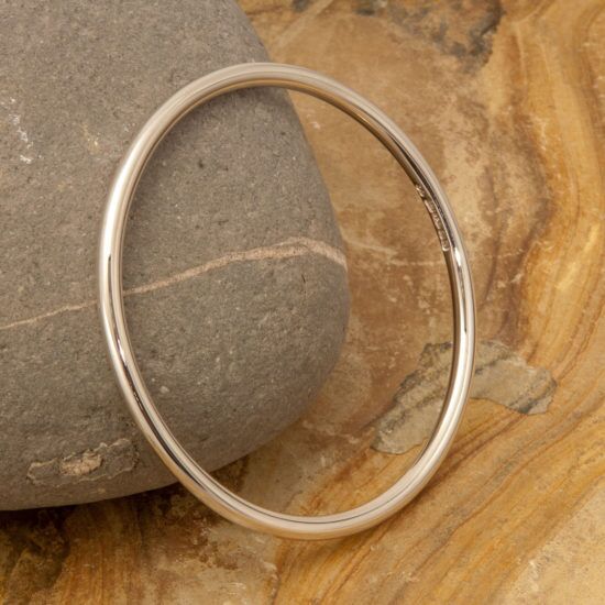 Eden Solid Sterling Silver Bangles - Kerensa Jewellery