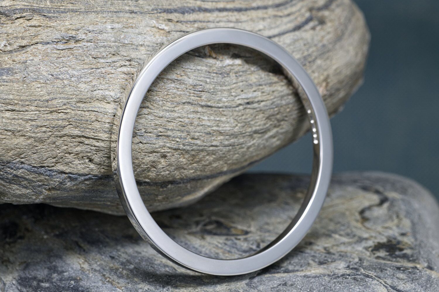 Extra Heavy Chunky Solid Sterling Silver Bangle - Newlyn 5 3 Newlyn 5 Handmade Statement Chunky Solid Silver Bangle 5mm Square edged sterling silver bracelet, London Hallmarked