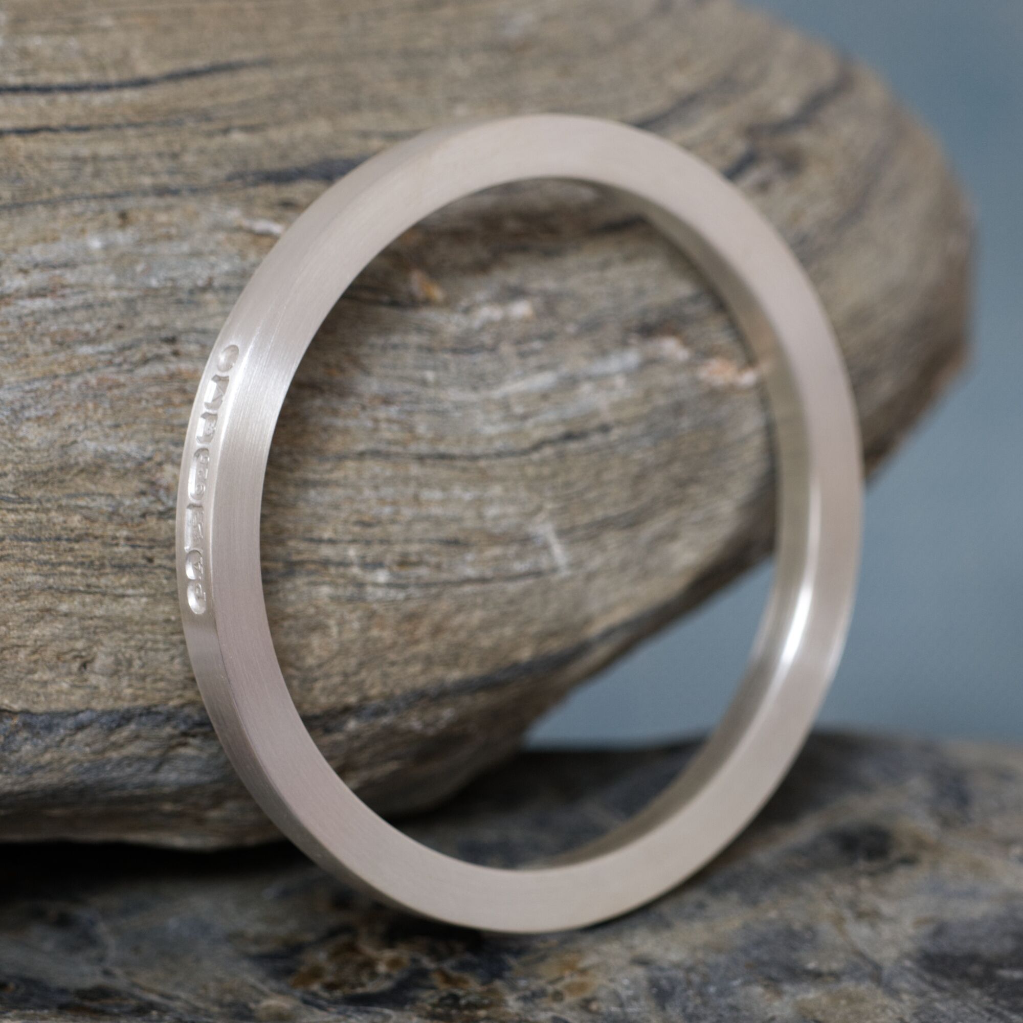 Unique Statement Chunky Solid Silver Bangle - Newlyn 6 1 Unique Statement Chunky Solid Silver Bangle - Newlyn 6